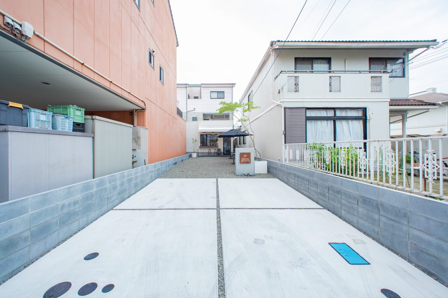 土地の形を活かした店舗づくり02