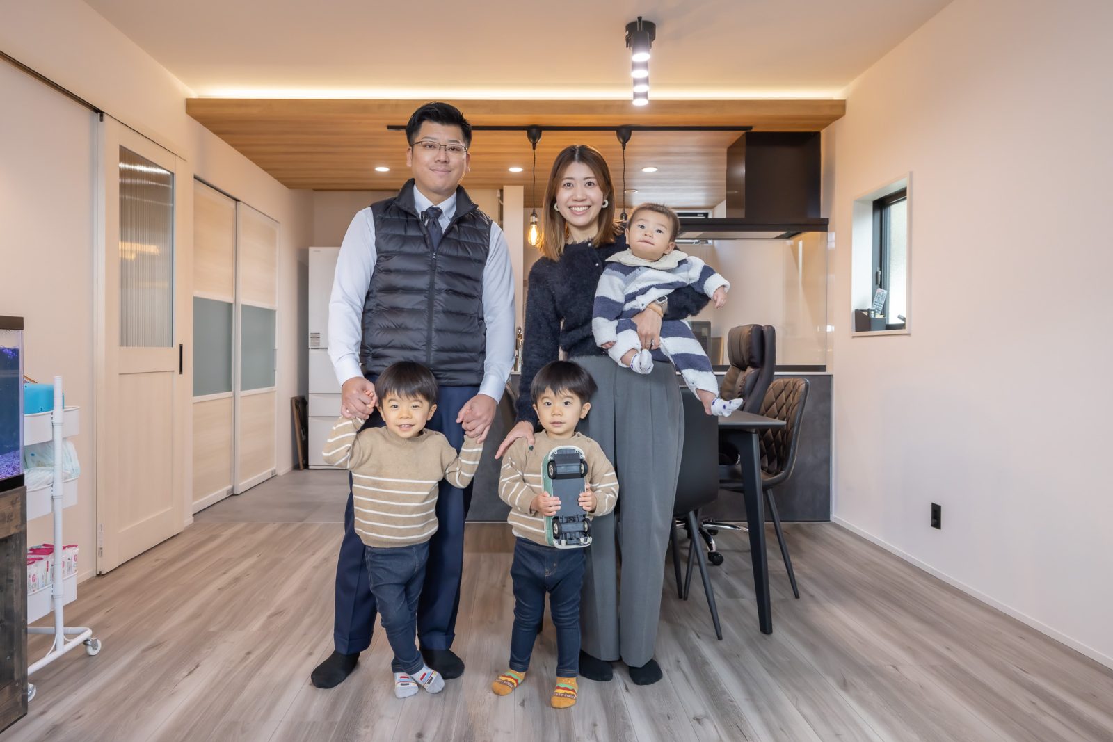 築50年の家をリノベーション　家族5人の新しい暮らし